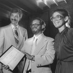 Thumbnail of Three people posing