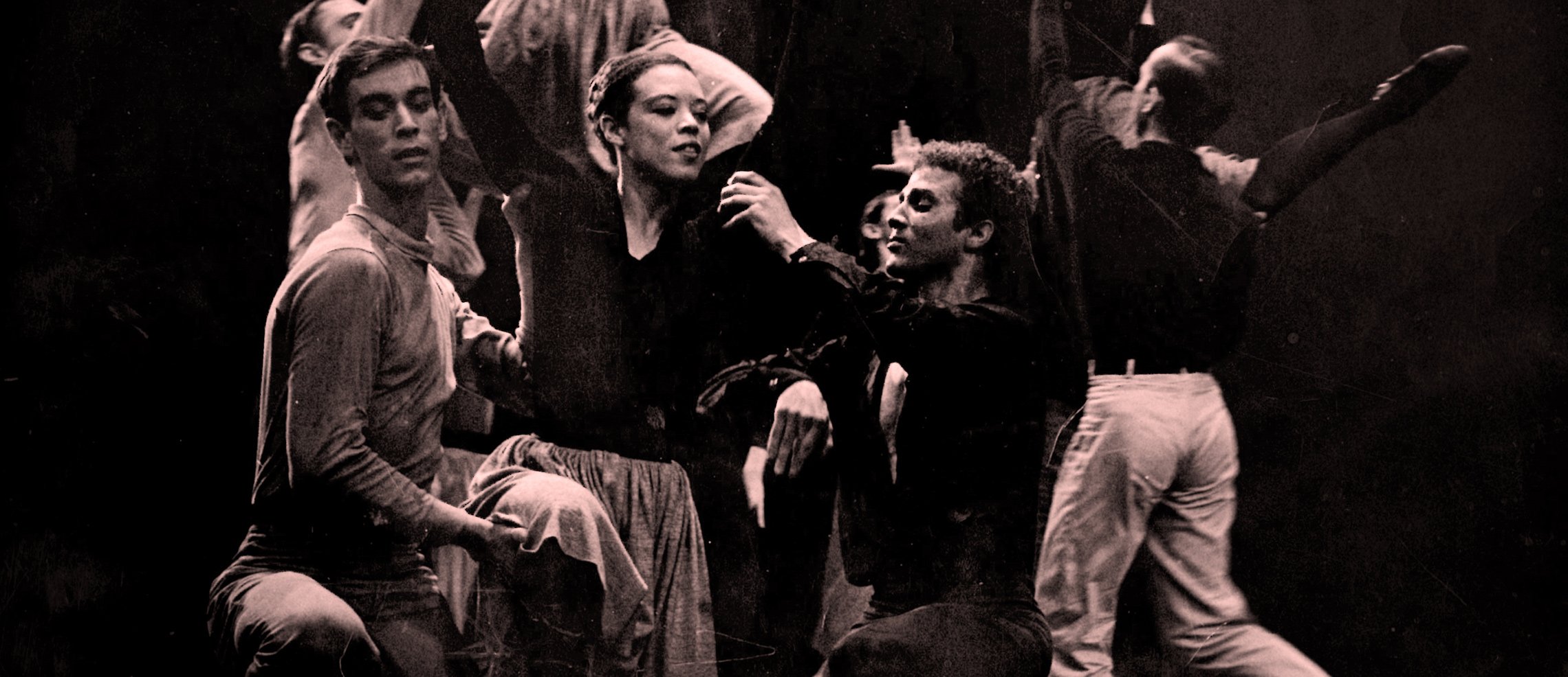 Group of dancers onstage