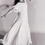 Thumbnail of Woman with long white dress