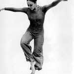 Thumbnail of Dancer in the air with arms out to the side