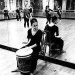 Thumbnail of Woman playing drum