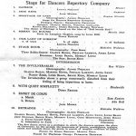 Thumbnail of Playbill for "Stage of Dancers"