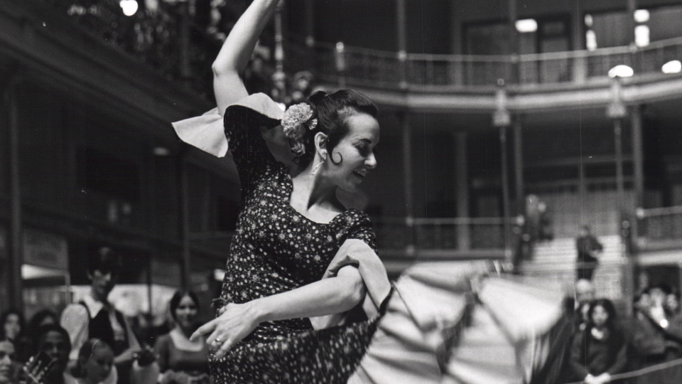 See the exhibit on Fairmont Spanish Dancers