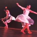 Thumbnail of Two women in full skirts dancing