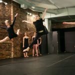 Thumbnail of dancers leaping in studio