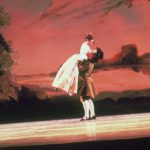 Thumbnail of Man lifting a woman both in colonial clothes