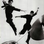 Thumbnail of two dancers in air